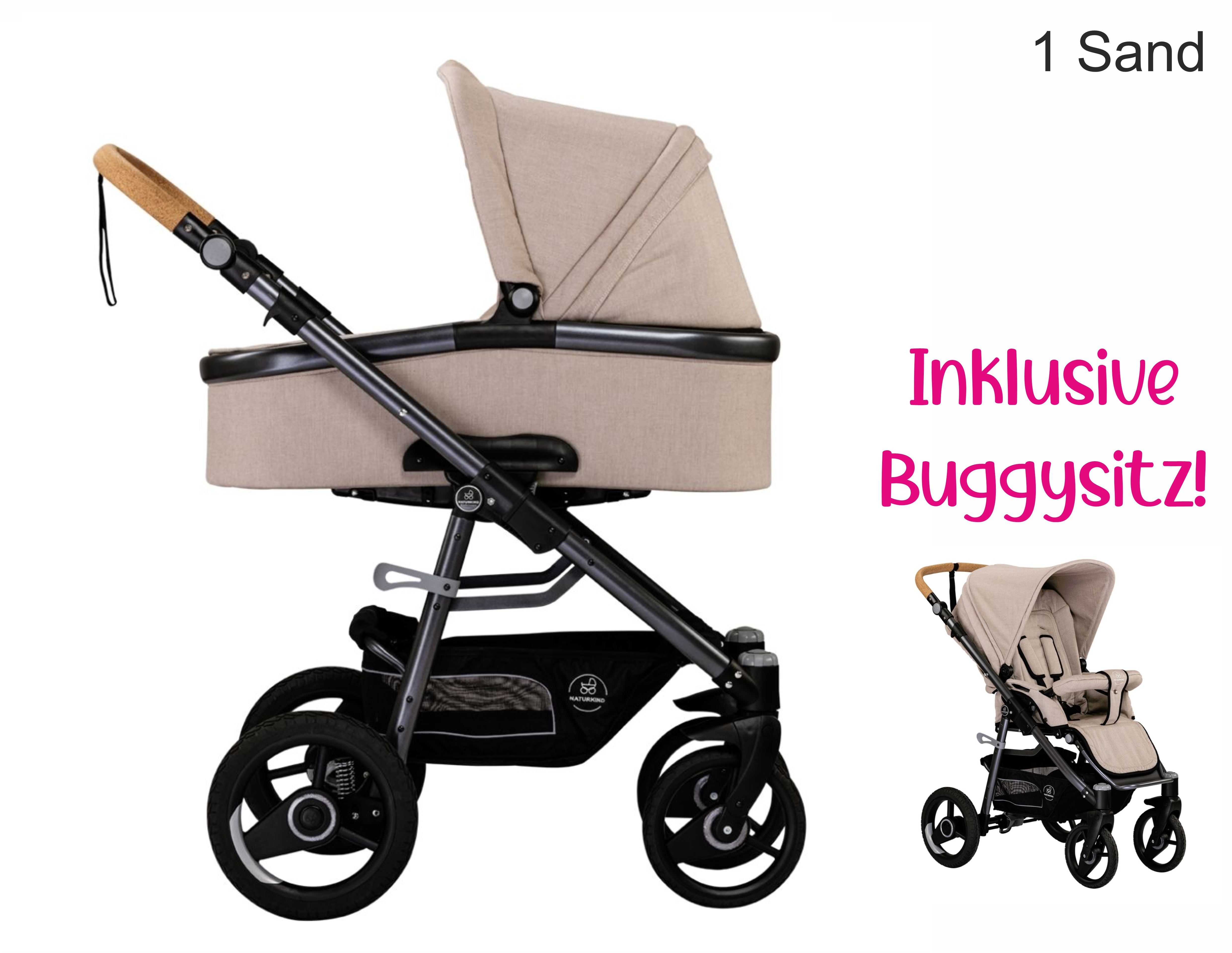 Naturkind Lux Evo 2in1 Kombikinderwagen