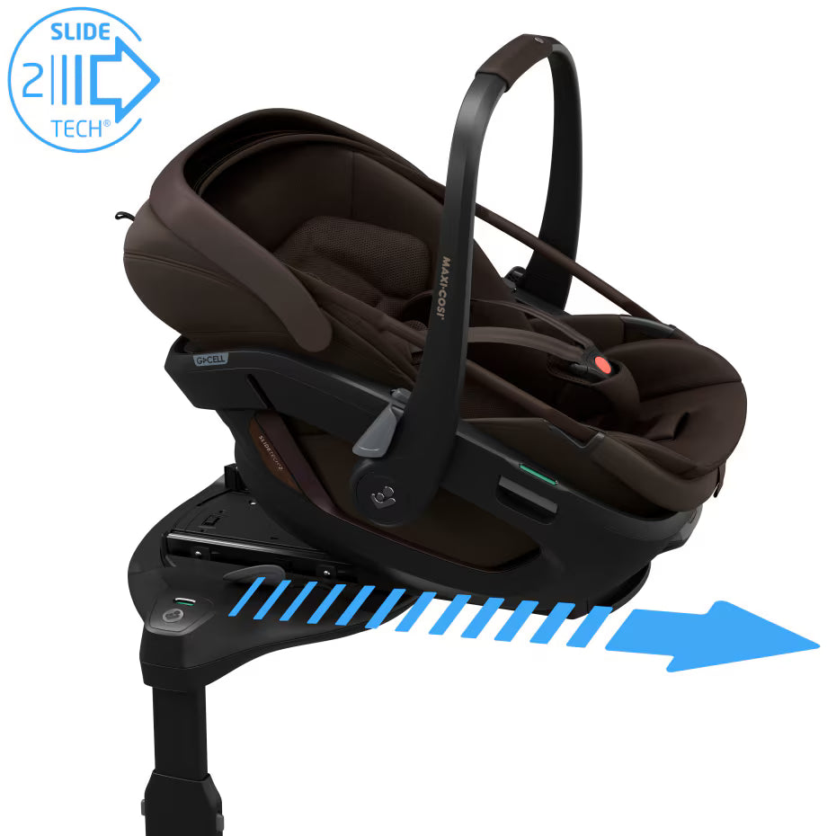 Maxi Cosi Set Coral Slide Pro + FamilyFix Slide Pro Bundle Set