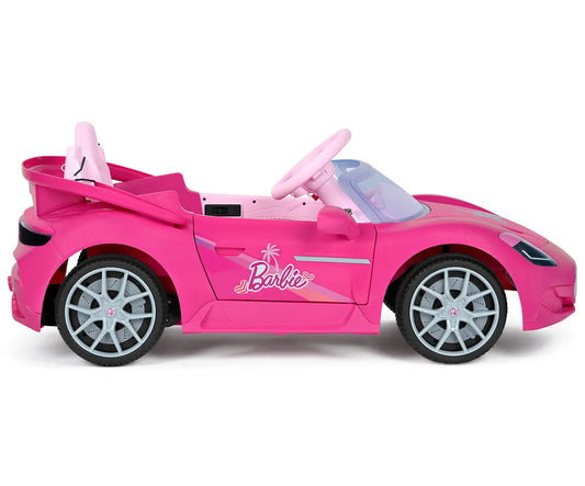 Peg Perego Elektroauto Barbie RC mit Fernbedienung, Sound & Licht