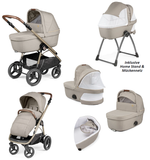 Peg Perego Veloce TC Kombikinderwagen (neue Version) inkl. Home Stand, Wanne &  Sportsitz