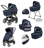 Peg Perego Veloce TC Kombikinderwagen (neue Version) inkl. Home Stand, Wanne &  Sportsitz