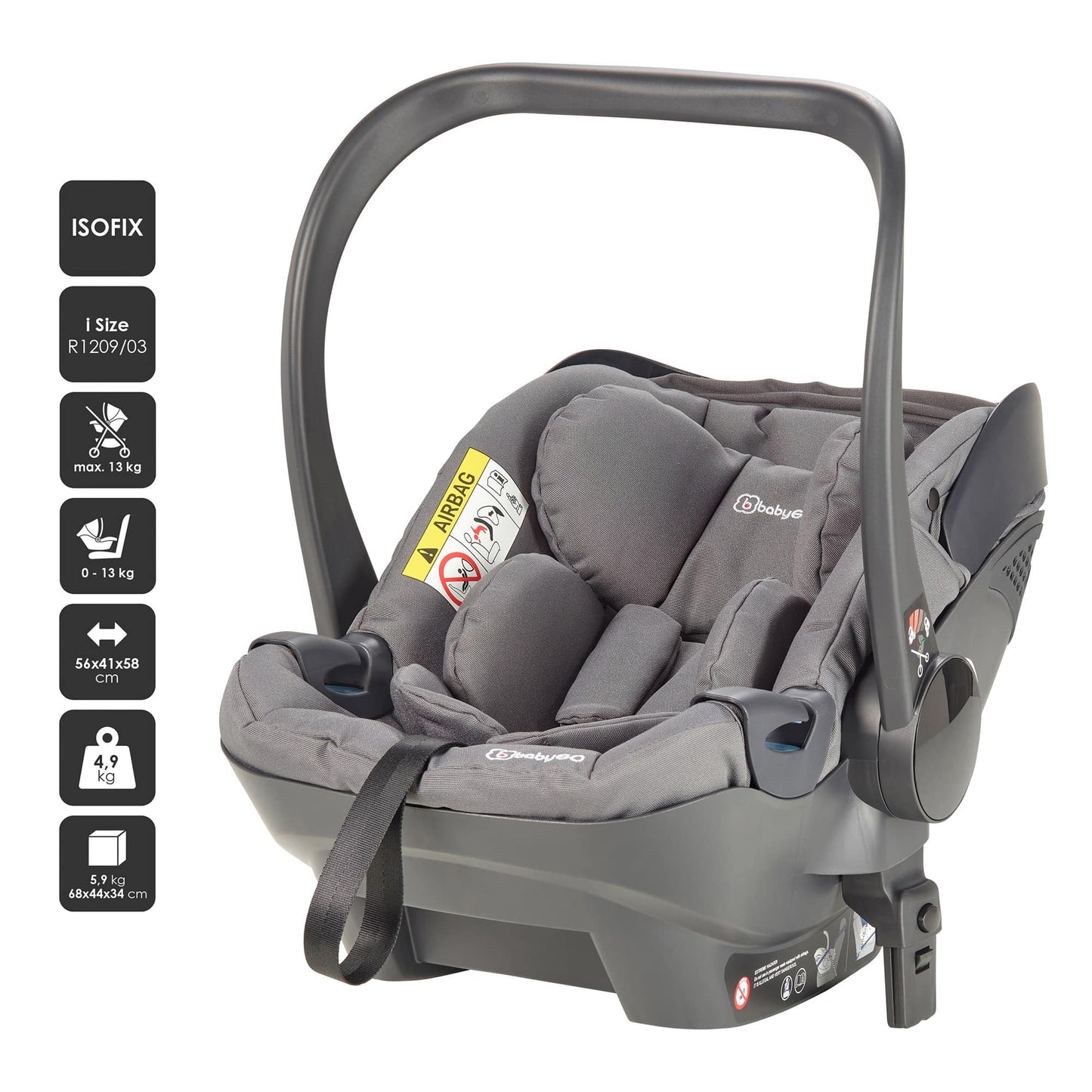 babyGO Duo DuoUltra | 14in1 | Geschwister-/ Zwillingswagen