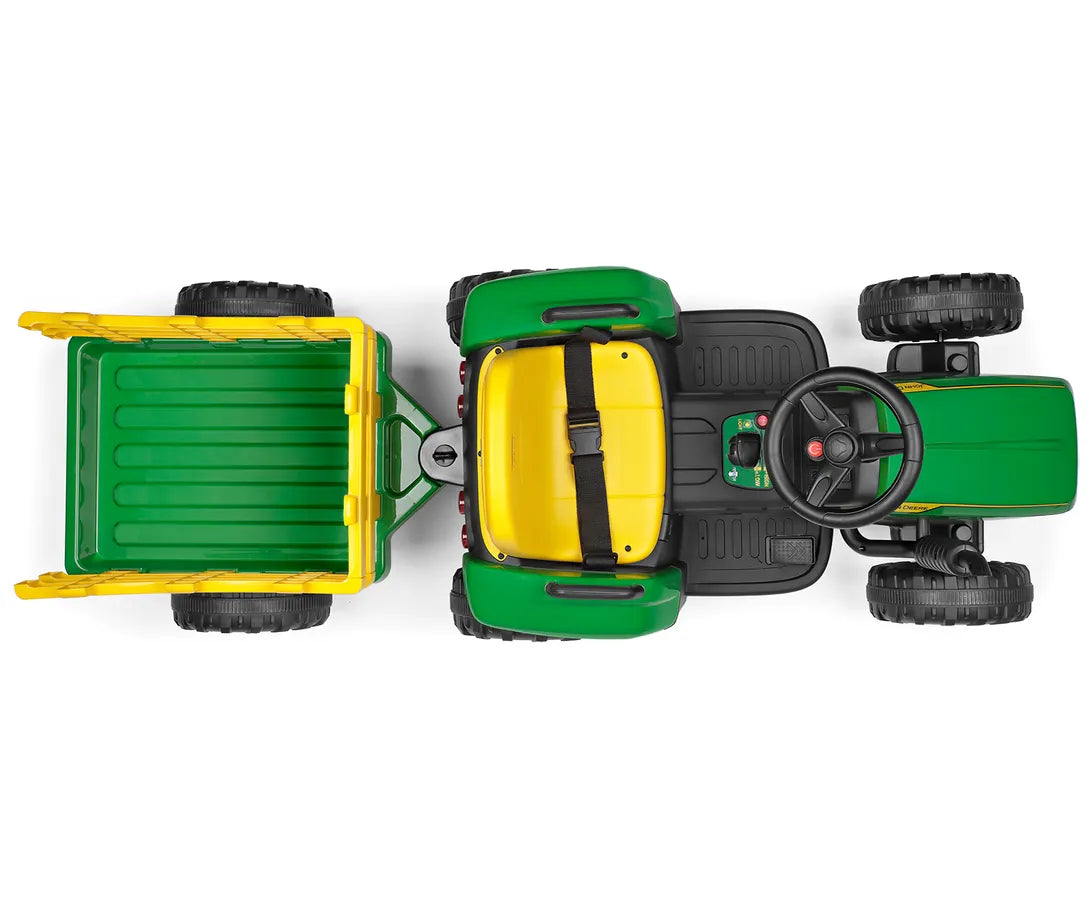 Peg Perego John Deere Farm Power mit Fernbedienung inkl. Anhänger