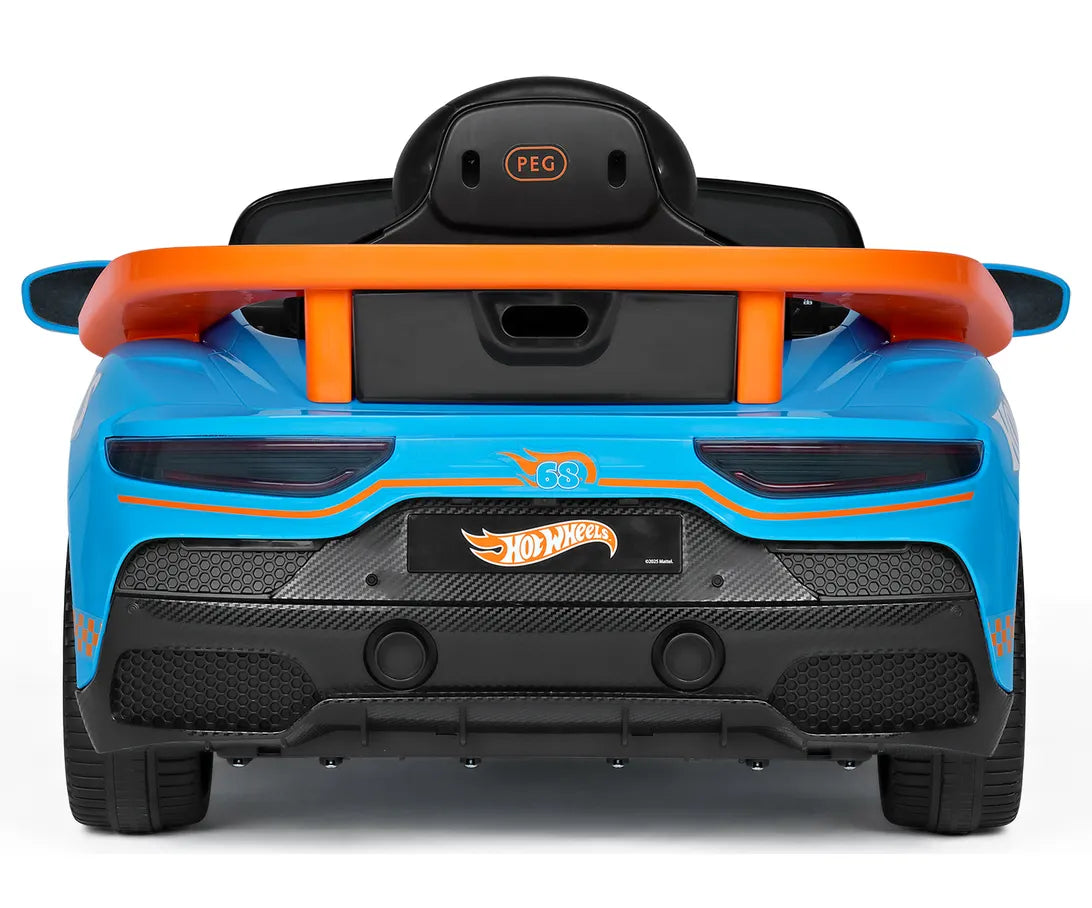 Peg Perego Elektroauto Hot Wheels RC mit Fernbedienung Sound & Licht