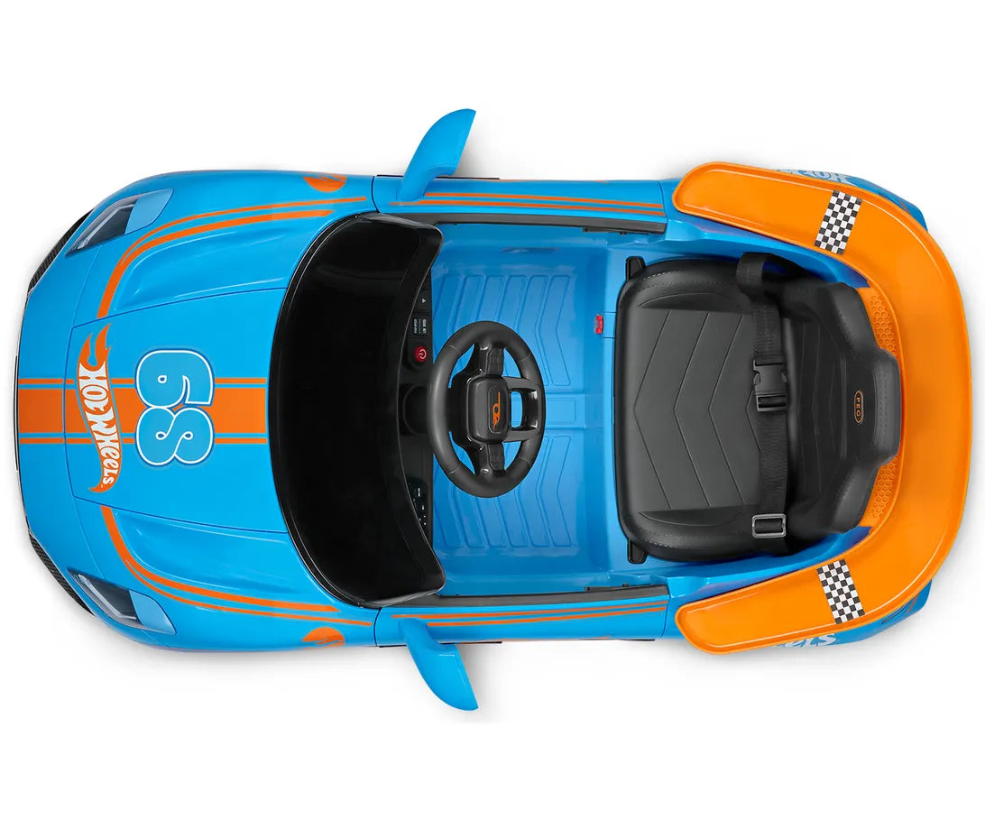 Peg Perego Elektroauto Hot Wheels RC mit Fernbedienung Sound & Licht