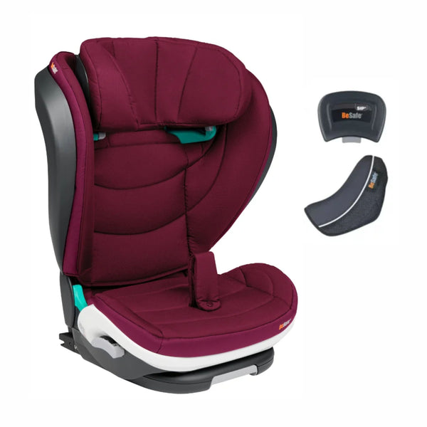 BeSafe iZi Flex FIX 2 i-Size - BURGUNDY ROT - Limited Edition