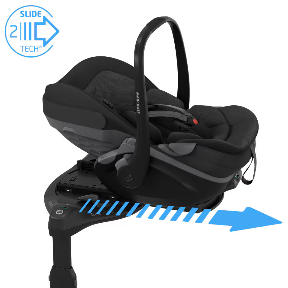 Maxi Cosi Set Pebble Slide Pro + FamilyFix Slide Pro Bundle Set