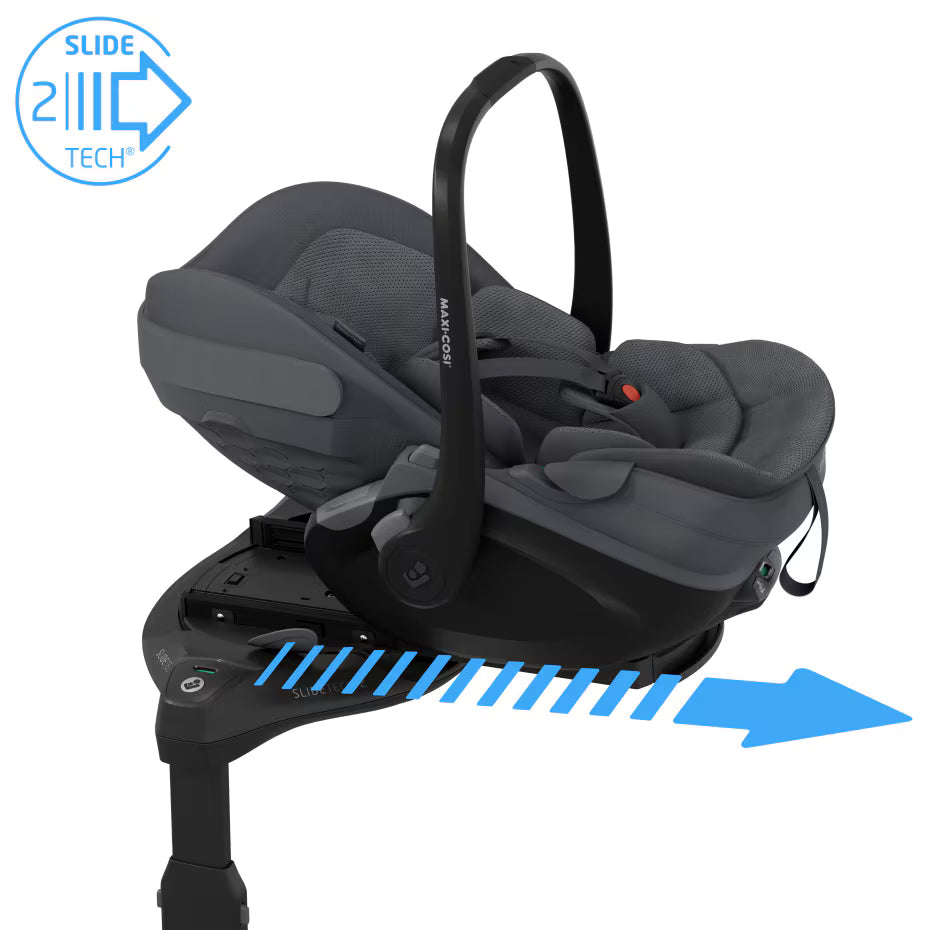 Maxi Cosi Set Pebble Slide Pro + FamilyFix Slide Pro Bundle Set