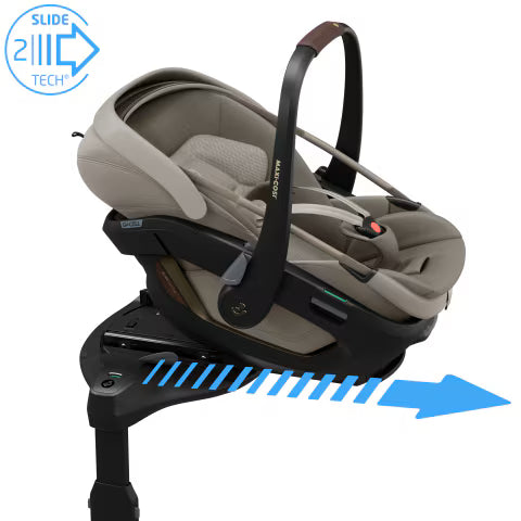 Maxi Cosi Set Coral Slide Pro + FamilyFix Slide Pro Bundle Set