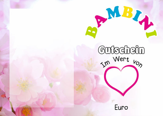 Gutschein für Bambini Babyfachmarkt | 86668 Karlshuld