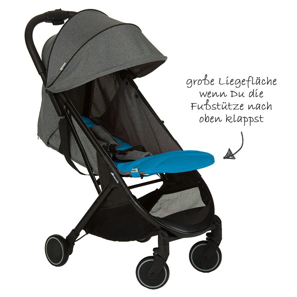 Hauck Swift - Melange Grey Azure