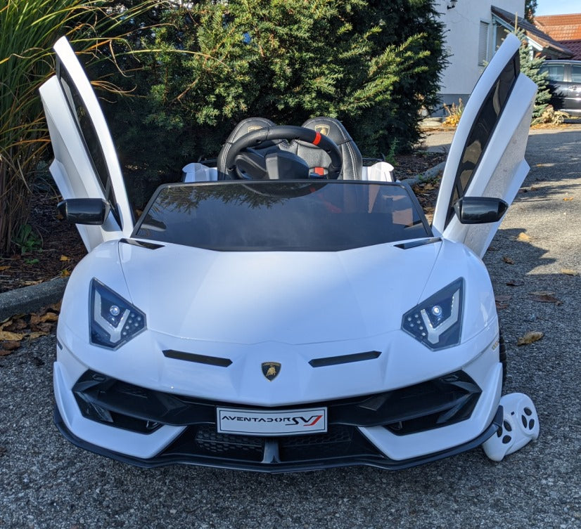 Lamborghini Aventador SVJ weiß - mit Fernbedienung